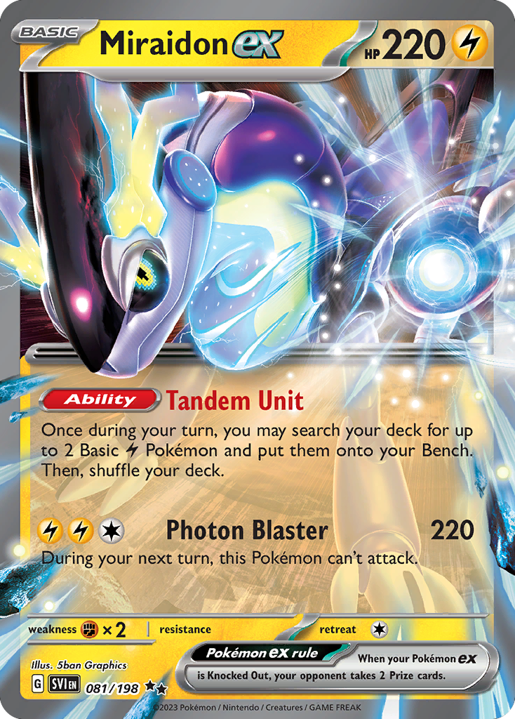 Miraidon ex - 081/198 - 2024 (Jesse Parker)