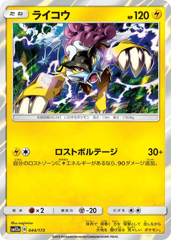 Raikou (Mirror Holofoil)