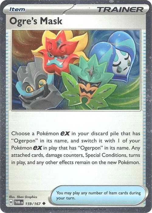 Ogre's Mask - 159/167 (Cosmos Holo)