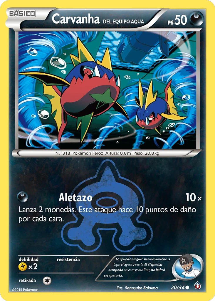 Carvanha del Equipo Aqua