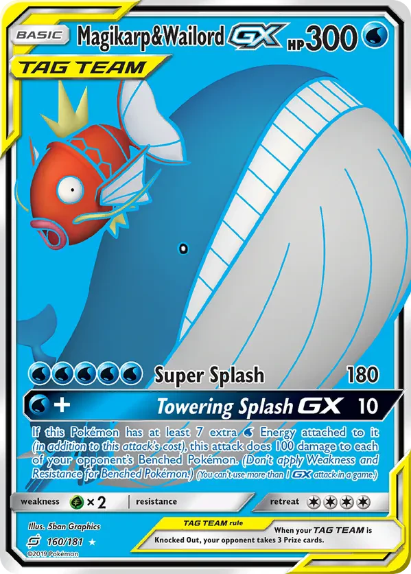 Magikarp & Wailord GX (Full Art)