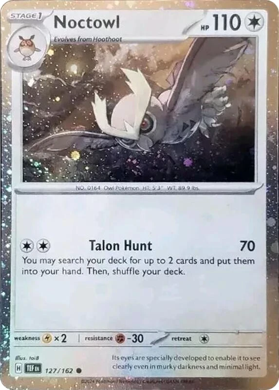 Noctowl - 127 (Cosmos Holo)