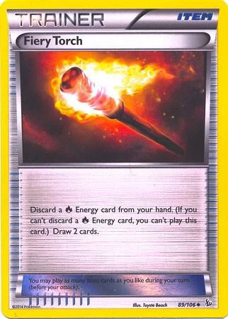Fiery Torch - 89/106 (Sheen Holo)