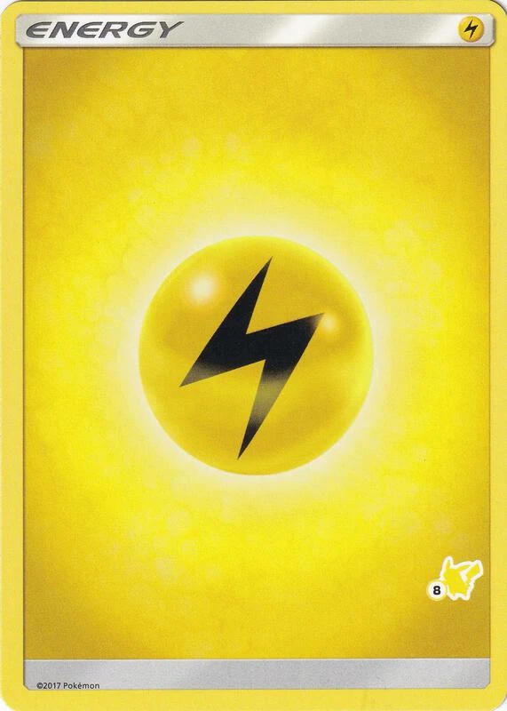 Lightning Energy (#8 Pikachu Stamped)