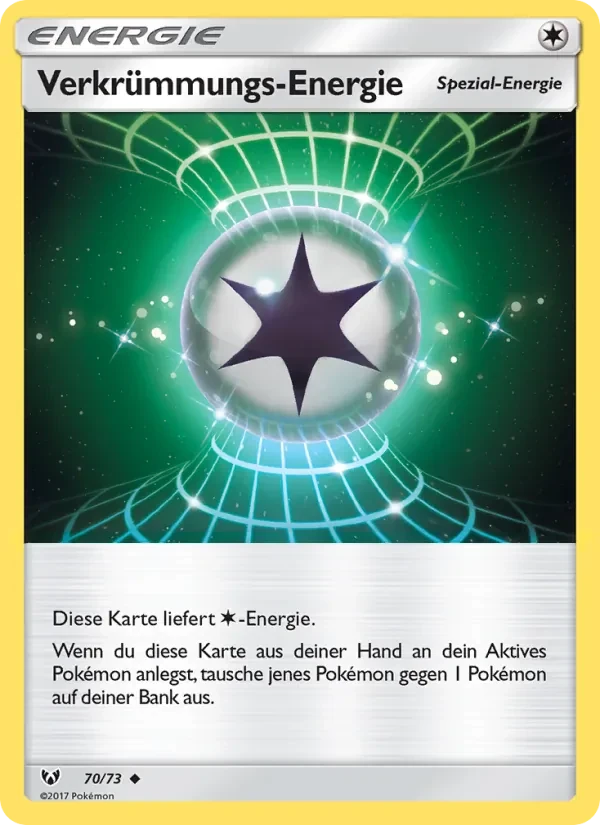 Verkrümmungs-Energie
