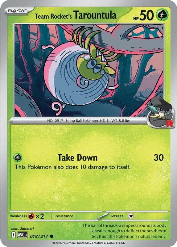 Team Rocket's Tarountula