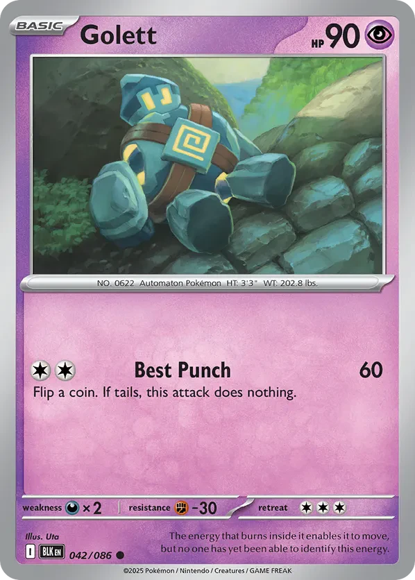 Golett (Poke Ball Pattern)