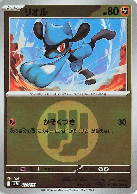 Riolu (Energy Symbol Pattern)