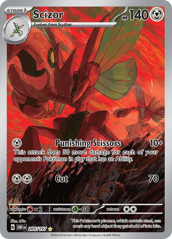 Scizor - 205/197
