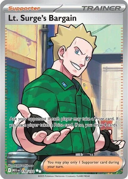 Lt. Surge's Bargain - 170/132