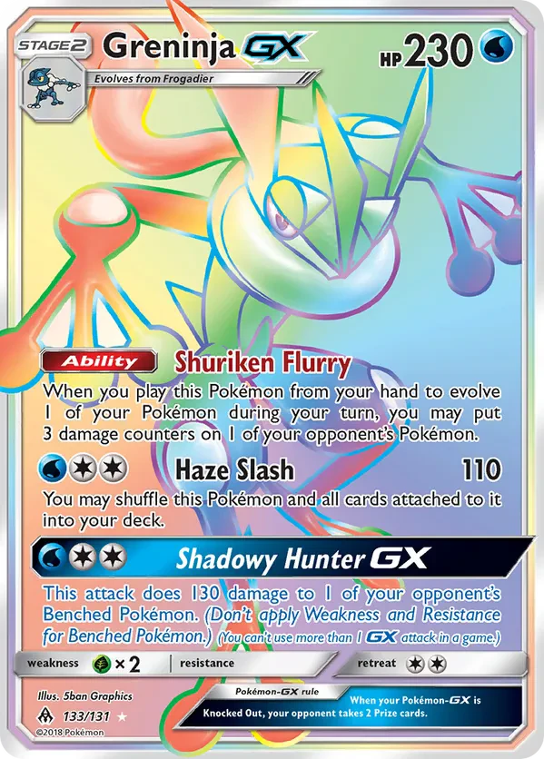 Greninja GX (Secret)
