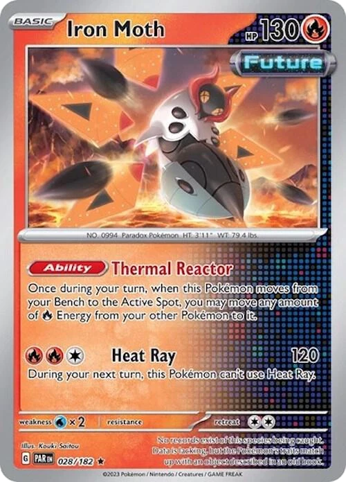 Iron Moth - 028/182 (Non-Holo)
