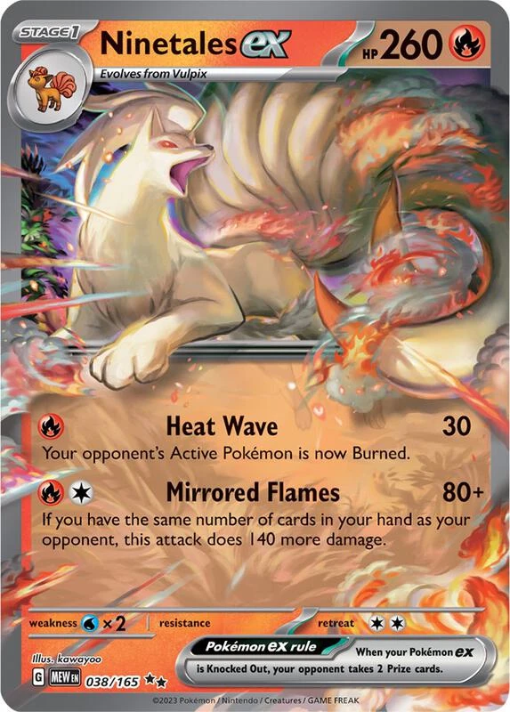 Ninetales ex - 038/165