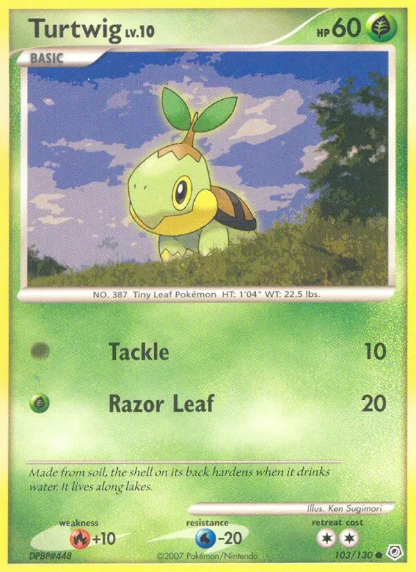 Turtwig (Cosmos Holofoil)