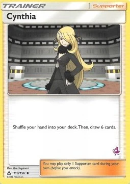 Cynthia (Mewtwo Stamped)