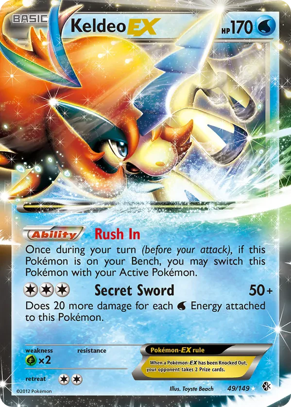 Keldeo EX - 2013 (Jason Klaczynski)
