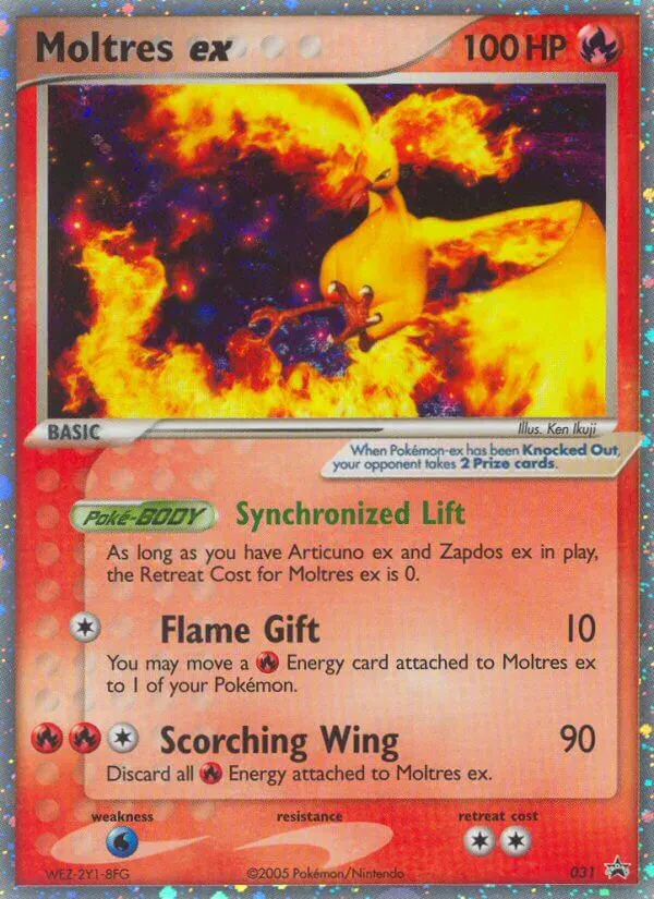 Moltres ex (EX Collector's Window Tins)