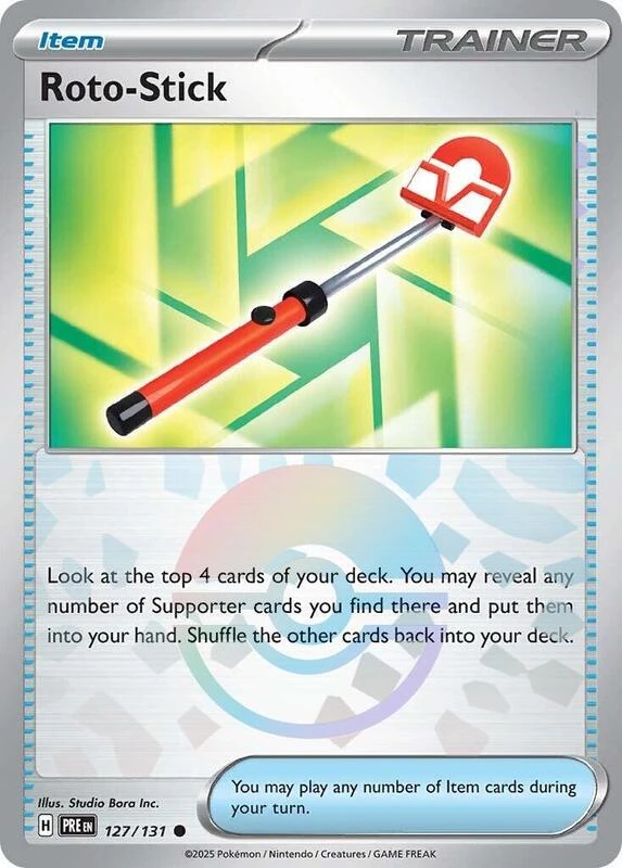 Roto-Stick (Poke Ball Pattern)