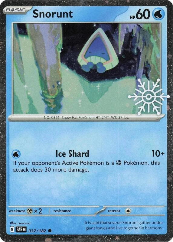 Snorunt - 037/182 (Holiday Calendar)