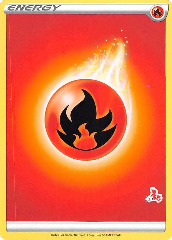 Fire Energy (#3 Cinderace Stamped)