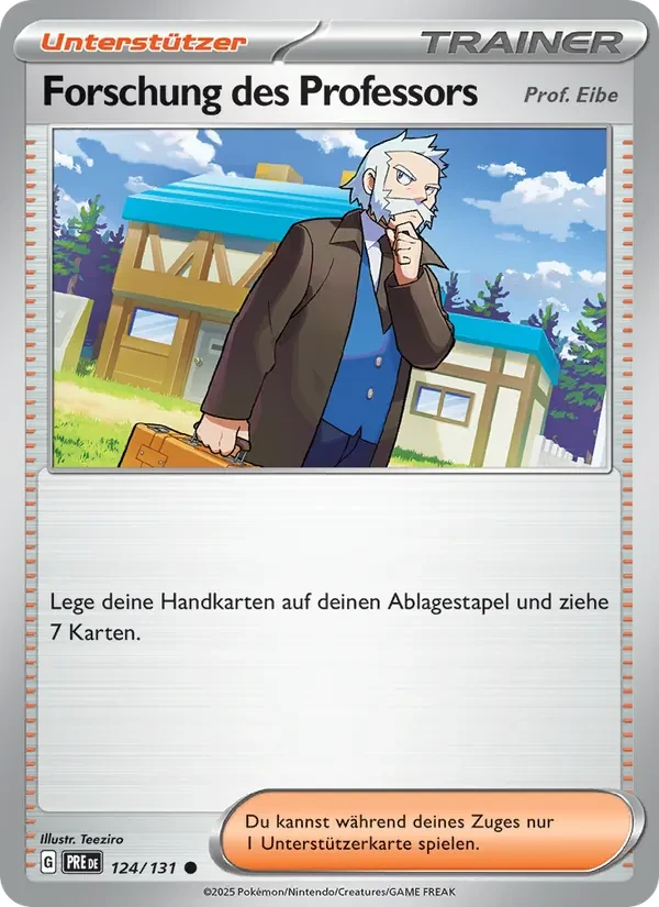 Forschung des Professors