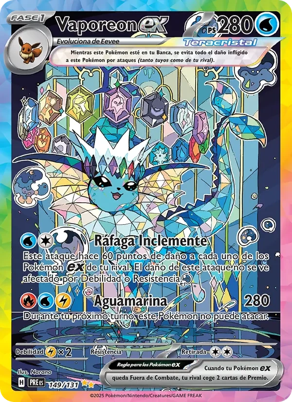 Vaporeon ex