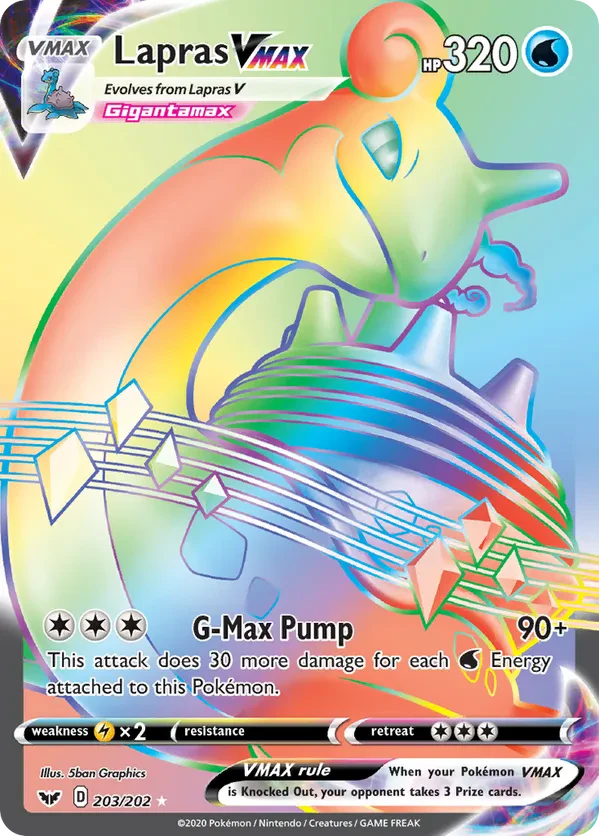 Lapras VMAX (Secret)