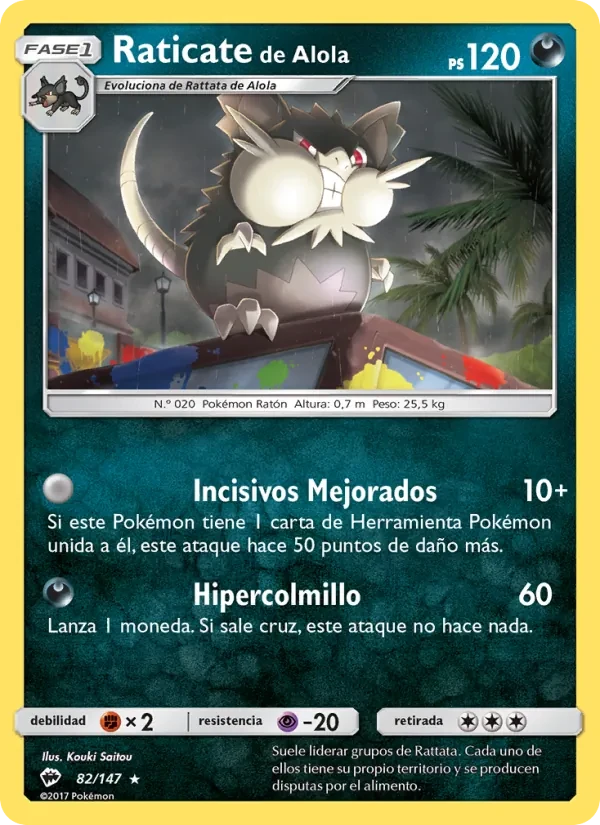 Raticate de Alola