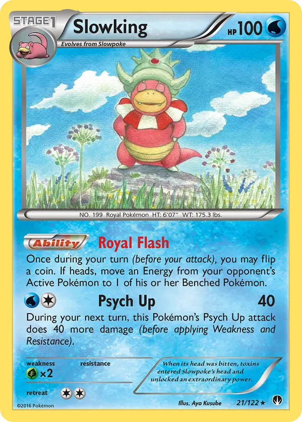 Slowking - 21/122 (XY BREAKpoint)