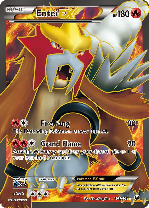 Entei EX (103 Full Art)
