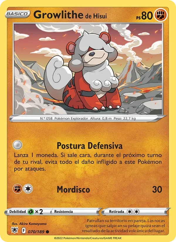 Growlithe de Hisui