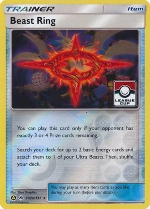 Beast Ring - 102a/131 (League Cup)