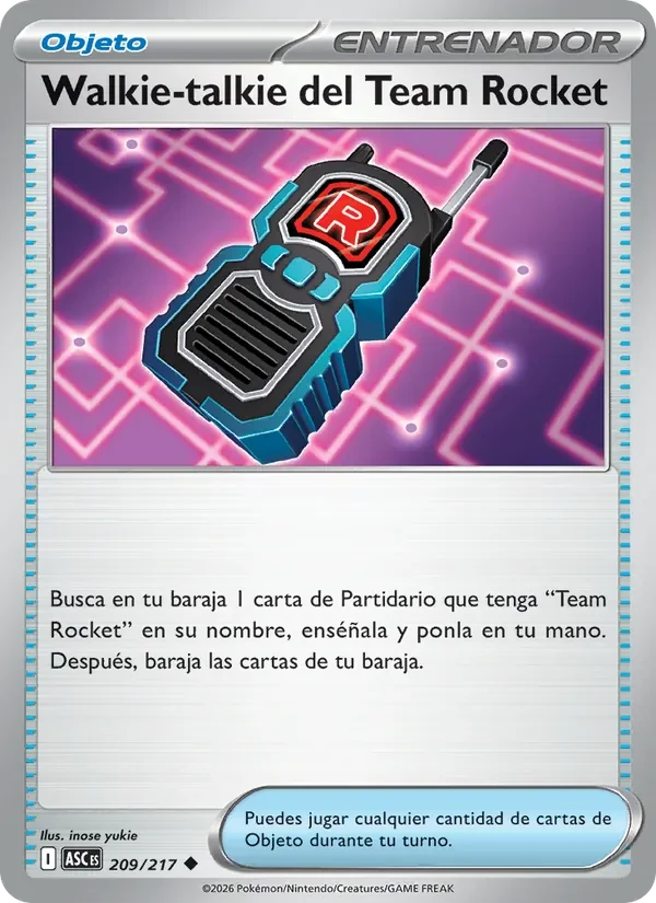 Walkie-talkie del Team Rocket