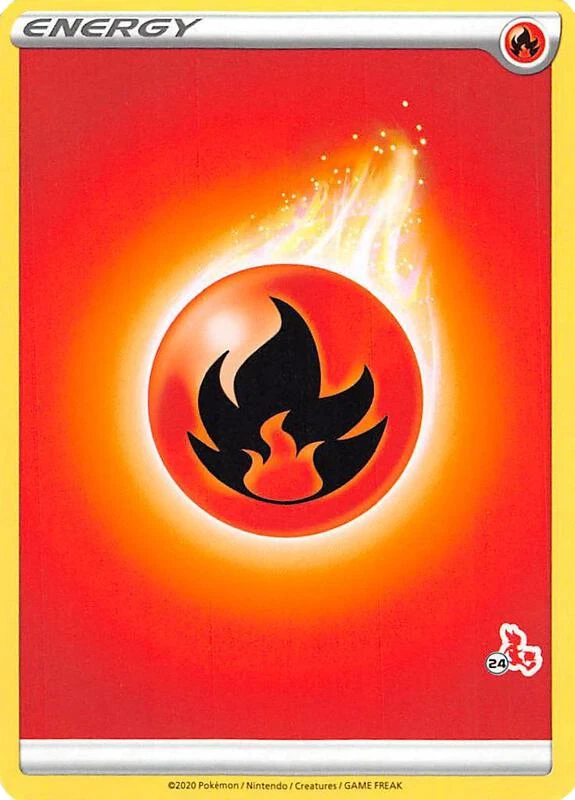 Fire Energy (#24 Cinderace Stamped)
