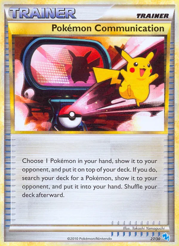 Pokemon Communication