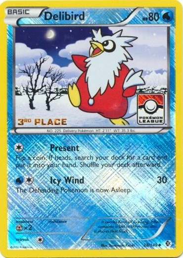 Delibird - 38/149 (Pokemon League) [3rd Place]