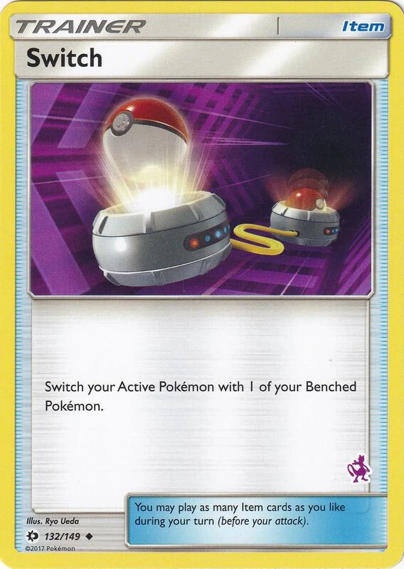 Switch - 132/149 (Mewtwo Stamped)
