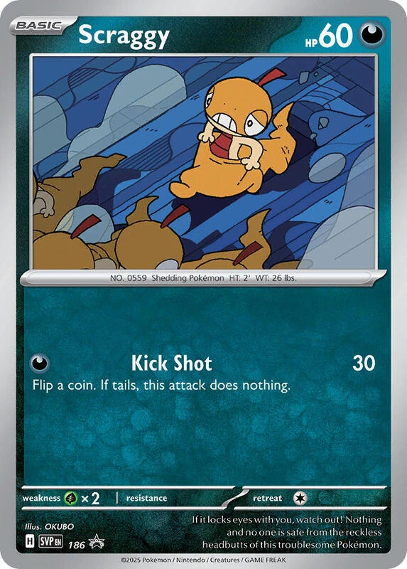 Scraggy - 186