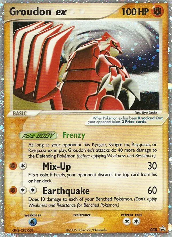 Groudon ex (EX Collector's Tins)