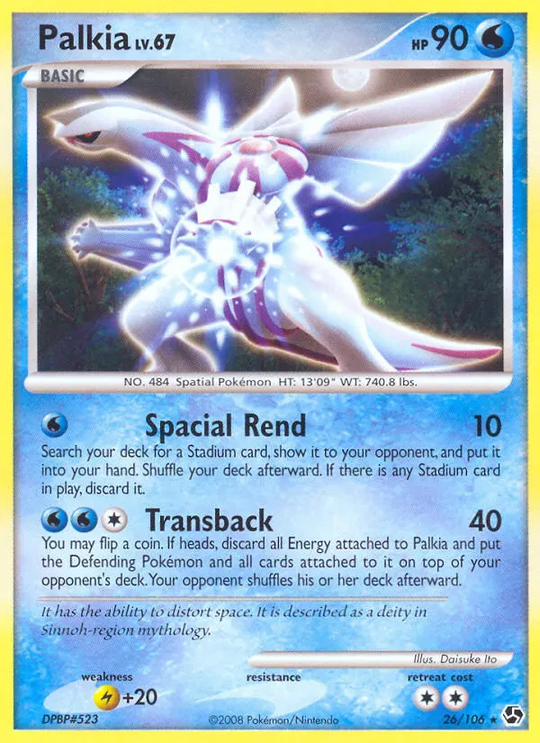 Palkia - 26/106 (Cosmos Holo)