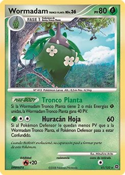 Wormadam (Tronco Planta)