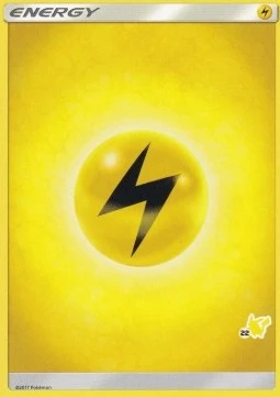 Lightning Energy (#22 Pikachu Stamped)