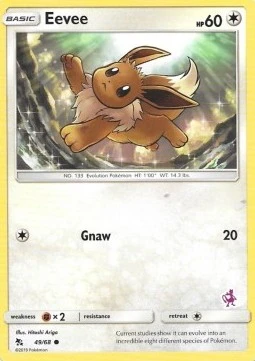 Eevee (Mewtwo Stamped)