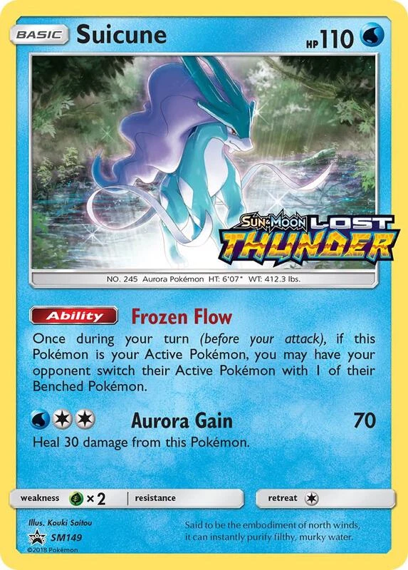Suicune - SM149 (Prerelease)
