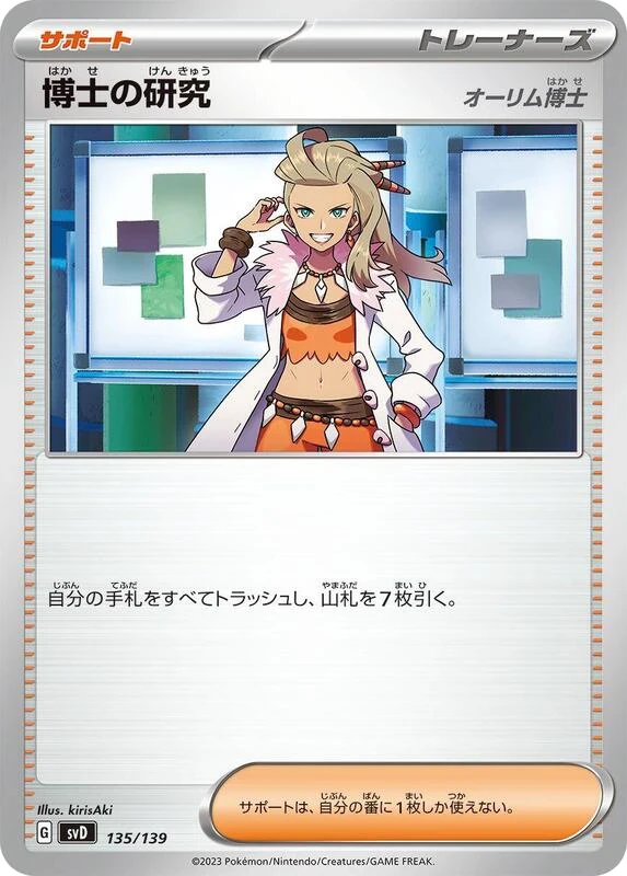 Professor's Research - 135/139