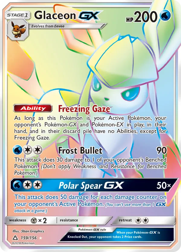 Glaceon GX (Secret Rare)