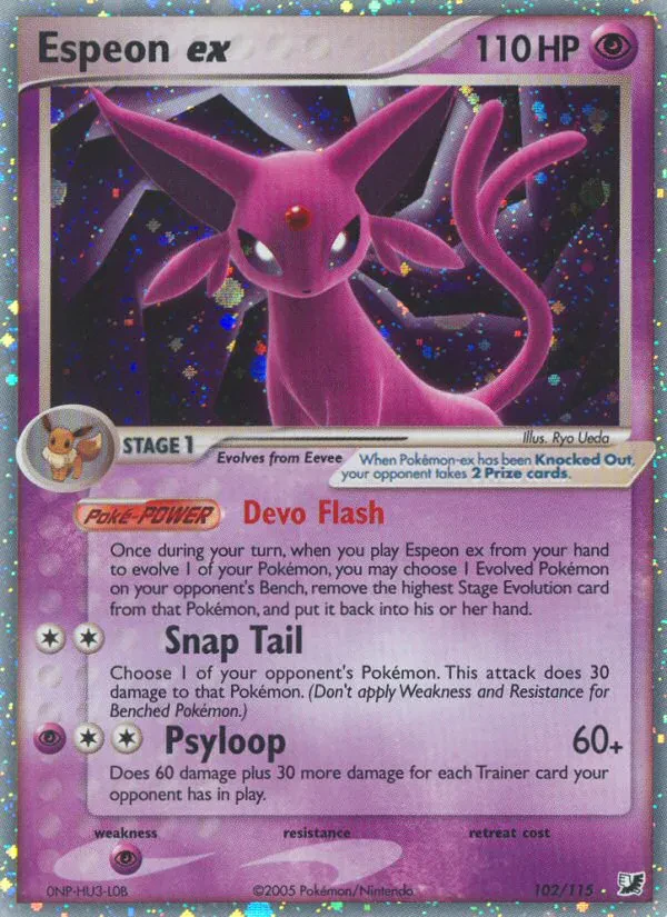Espeon ex - 2007 (Tom Roos)