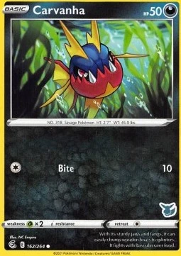 Carvanha (Eevee Stamped)