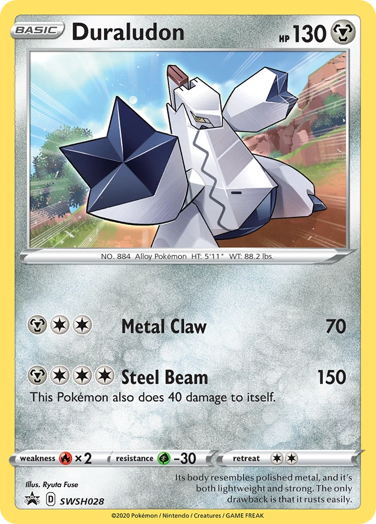 Duraludon - SWSH028 (EB Games Exclusive)