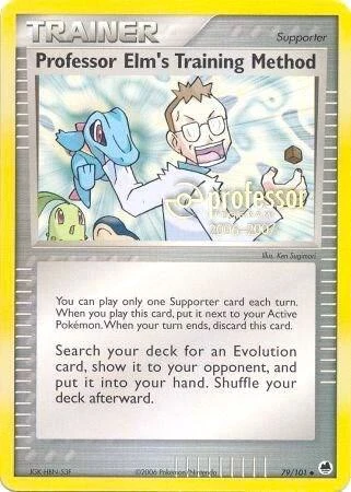 Professor Elm's Training Method (2006-2007)